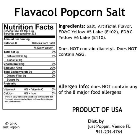 Flavacol Movie Theater Popcorn Seasoning 16oz - Buy Online in UAE ...