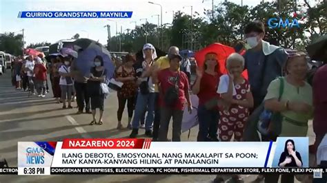 Black Nazarene devotees joining procession share stories of hope ...