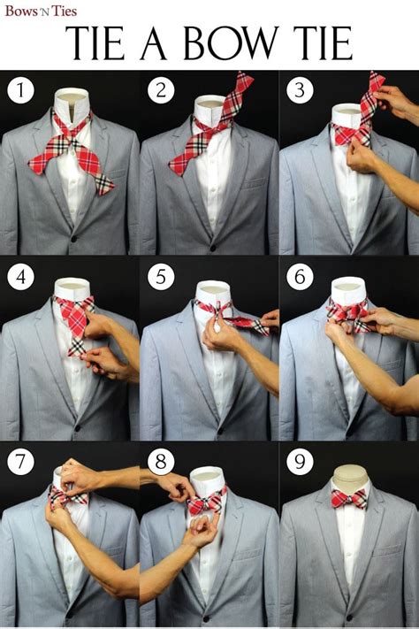 How to Tie a Bow Tie - Learn to Tie a Bow Tie in 9 Simple Steps