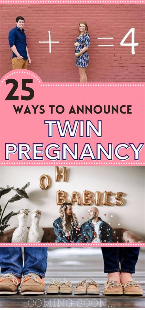 The Best Twin Pregnancy Announcement Ideas: Funny, Cute, and Unique!