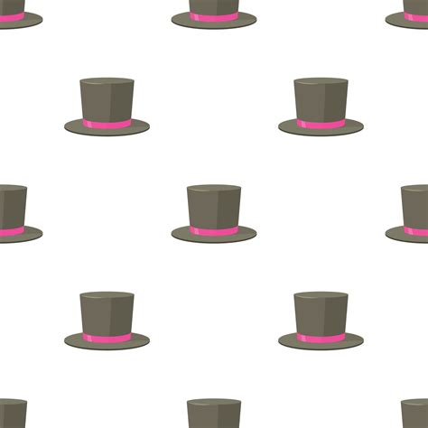 Bowler hat pattern seamless vector 15142493 Vector Art at Vecteezy