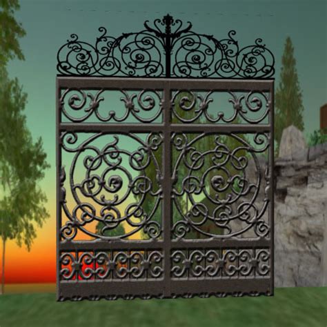 Second Life Marketplace - Wrought Iron Gate ~ {p}