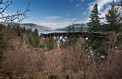 Columbia Gorge • Broughton Log Flume • East of Tunnel 5 lo… | Flickr