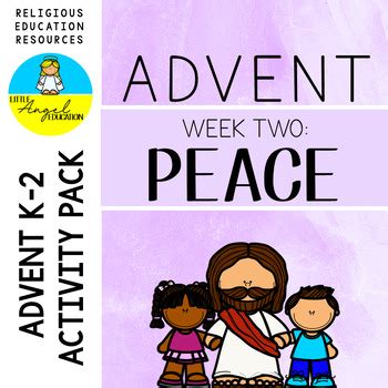 ADVENT ACTIVITIES **WEEK TWO ** PEACE by Little Angel Education | TPT