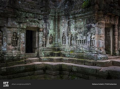 Preah Khan temple - Offset Collection stock photo - OFFSET