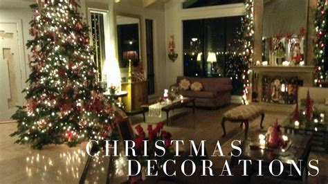 Christmas decorating home tour - YouTube