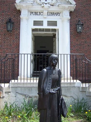 Sharon Public Library | Statue of Deborah Sampson and the fr… | Flickr