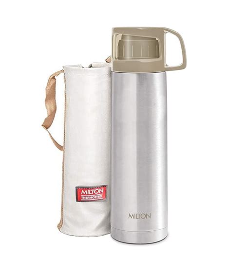 Buy Milton Glassy Flask 1000ml Vacuum Flasks - Grey Online at Low Prices in India - Amazon.in