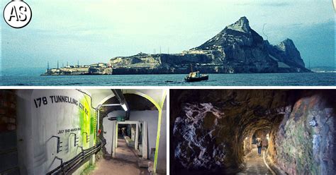 Below the Rock of Gibraltar are 34 Miles of Hidden Tunnels - Abandoned ...