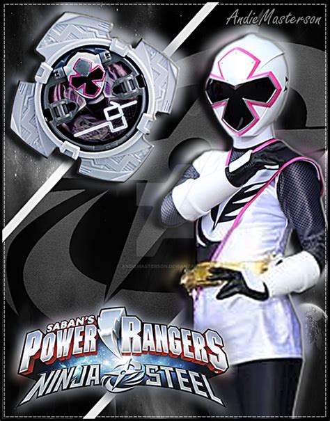 Ninja Steel White Ranger by AndieMasterson on DeviantArt