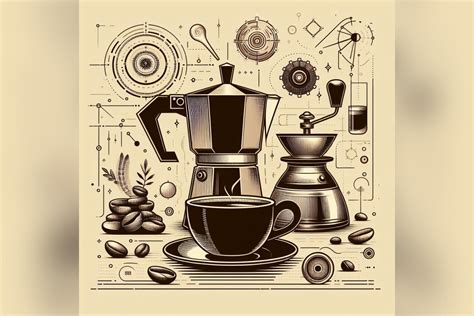 Minimalist Coffee Background Vector Art Graphic by Endrawsart ...