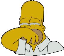 Crying Homer Homero Llorando Sticker – Crying Homer Homero Llorando Los Simpsons – GIFlar bilan ...