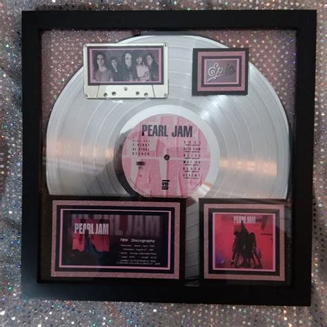 Pearl Jam 'Ten' Platinum Award - CharityStars