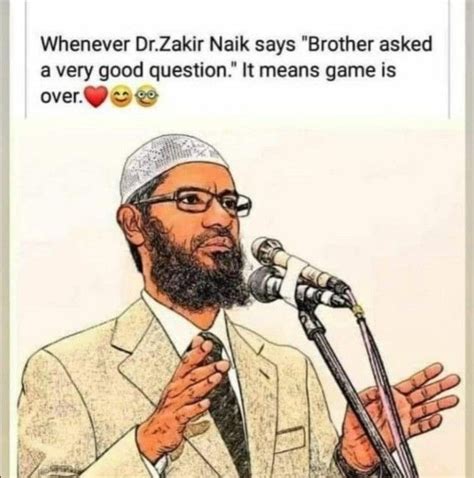 Dr zakir Naik | Interesting questions, Sayings, Baseball cards