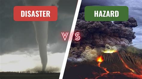 Disaster vs Hazard | Difference - YouTube