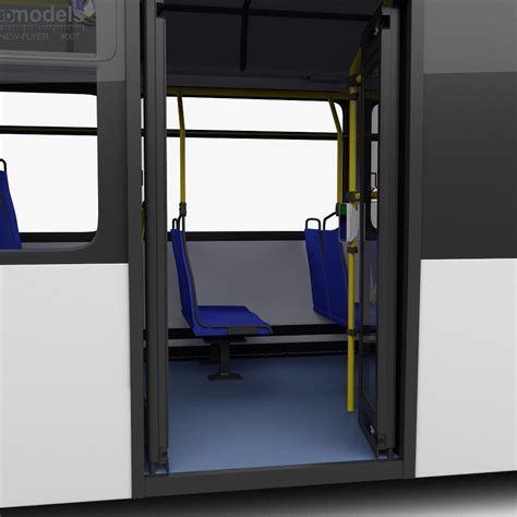 New-Flyer Xcelsior Bus with HQ interior 2016 3D model - Download Bus on ...