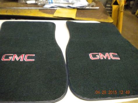 Sell NEW REPRODUCTION GMC BLUE FLOOR MATS GMC TRUCK DENALI JIMMY CONQUISTA SPRINT in Whittier ...