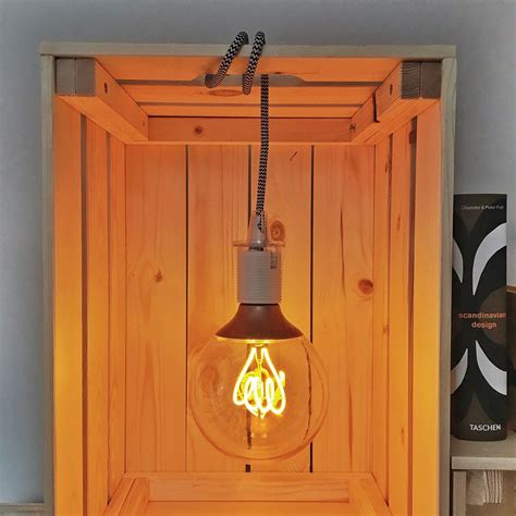 DIY // STORAGE WITH HANGING LIGHT BULB | Hanging light bulbs, Hanging lights, Light bulb