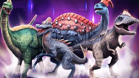 All New VIP Dinosaurs COLOSSAL UPDATE | 4 New Hybrids - Jurassic World™: The Game - YouTube