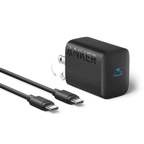 Anker 20 Watt IQ3 Charger + MFI Certified Lightning Cable Combo - Anker ...