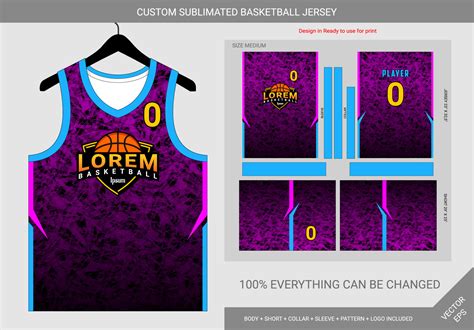 Sublimation Basketball Jersey Vector Art, Icons, and Graphics for Free Download