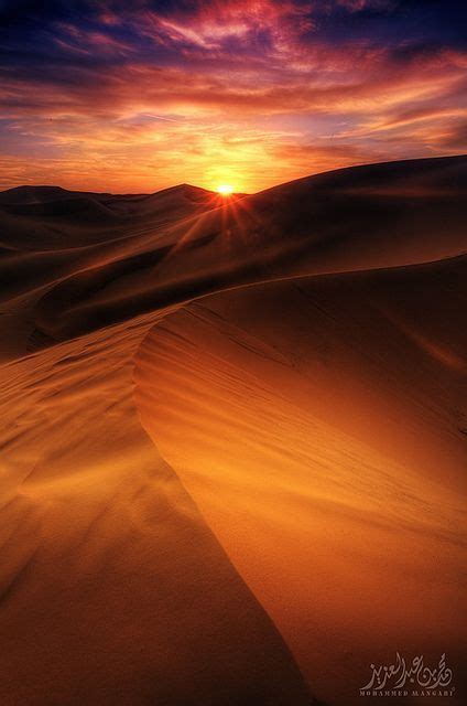 the Sahara desert | Beautiful sunset, Sunset, Nature