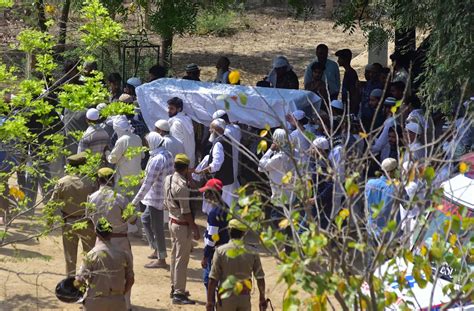 Atiq Ahmed's son Asad Ahmed buried amid tight security in Prayagraj