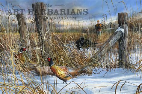 Wildlife art prints plus original paintings with a wide selection from ArtBarbarians.com located ...