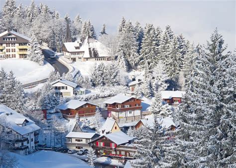 Winter in the Swiss Alps