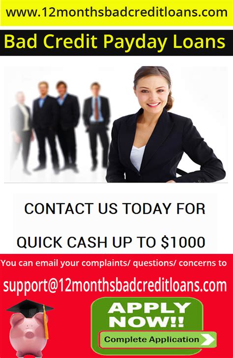 Bad credit payday loans guaranteed approval from direct payday lenders ...