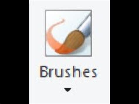 MS Paint -Brushes- - YouTube