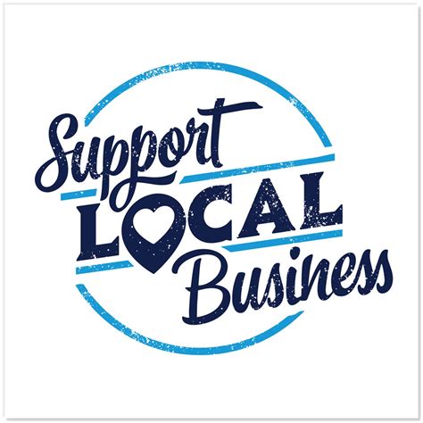 Support Local Business Stickers - Etsy