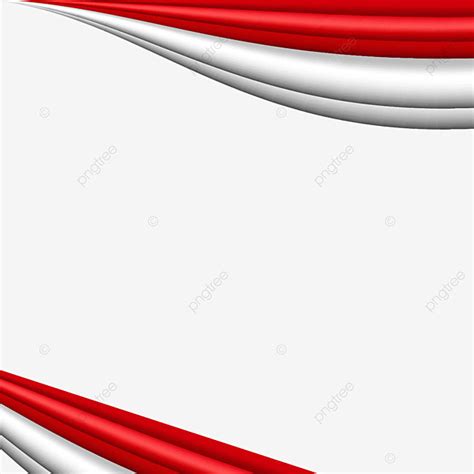 Merah Putih Vector Hd PNG Images, Bingkai Merah Putih, Bingkai, Bingkai 3d, Merahputih PNG Image ...