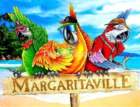 Margaritaville jimmy buffett parrot head png jpg digital etsy – Artofit