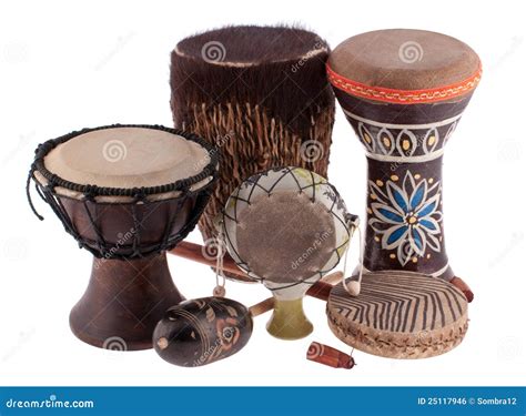 African Ethnic Drums from Different Countries Stock Photo - Image of folk, original: 25117946