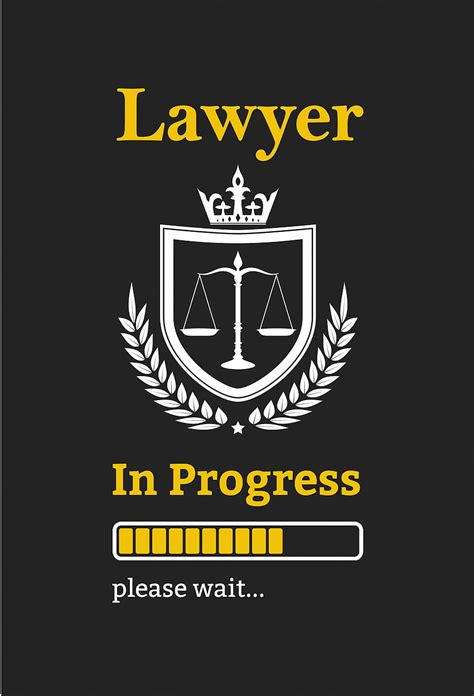 Lawyer In Progress Please Wait: Notebook: Lawyer In Progress Funny Law ...