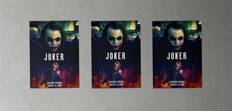 JOKER movie poster on Behance