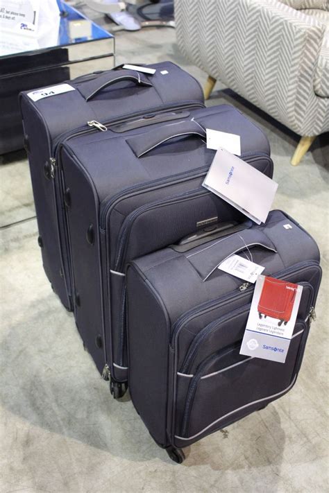 3 PIECE SAMSONITE DARK GREY LUGGAGE SET - Able Auctions