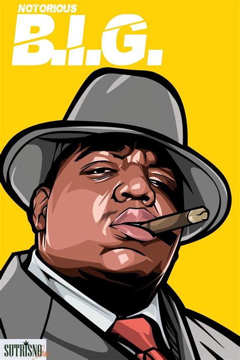 BIG print in 2020 | Biggie smalls art, Hip hop art, Rapper art