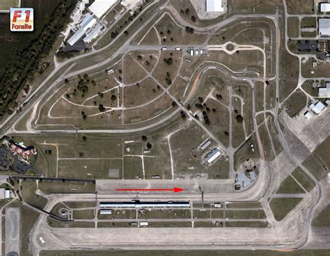 Sebring Raceway Track Map