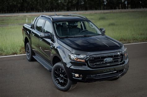 2022 Ford Ranger Black Makes Debut As Urban-Oriented Road Warrior ...