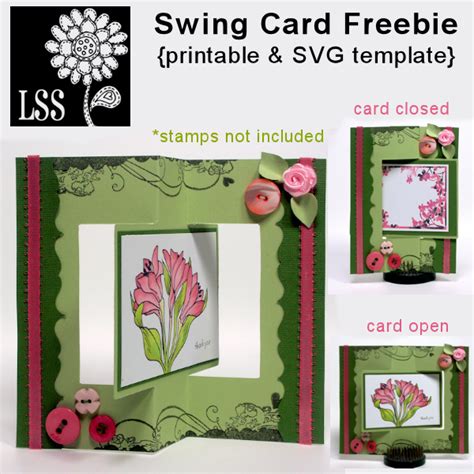 Freebie: Swing Card Template – Stamping