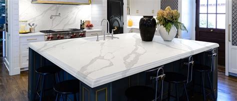 Charming White Calacatta Quartz Countertops - Limited Stock