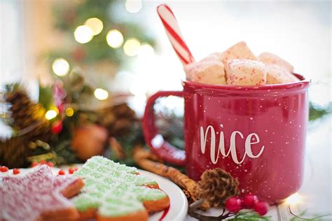christmas, hot chocolate, cocoa, nice, drink, hot, mug, cozy, holiday ...