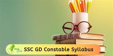 SSC GD Constable Syllabus 2024 | Complete SSC GD Syllabus