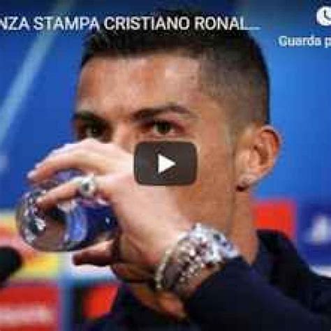 Conferenza Stampa Cristiano Ronaldo Juventus - Lokomotiv - VIDEO (Ronaldo)