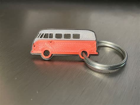 VW T1 Bulli Schlüsselanhänger Keychain by Chris | Download free STL ...