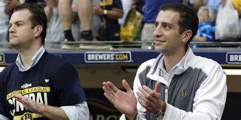 David Stearns talks Brewers pitching at GM Meetings