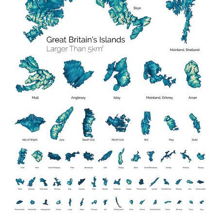 Size comparison maps - Vivid Maps