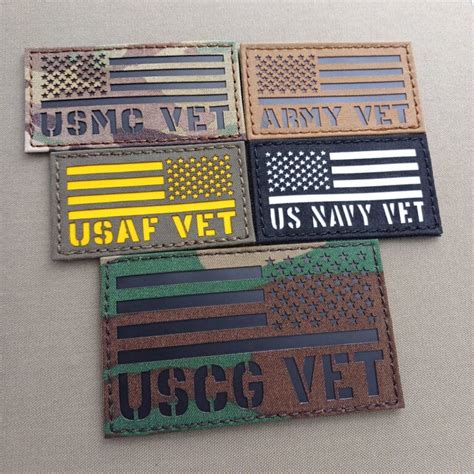 Veteran America Flag Vet US Armed Forces Patch【SHOP NOW】